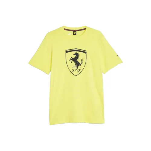 PUMA Scuderia Ferrari Желтые Мужские Футболки