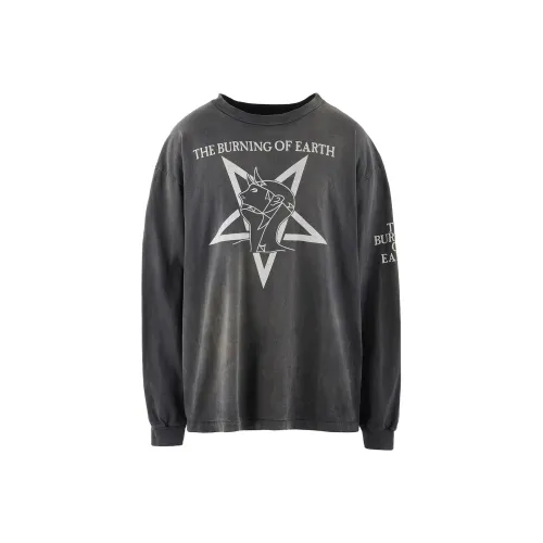 SAINT Mxxxxxx Черные Мужские T-Рубашки