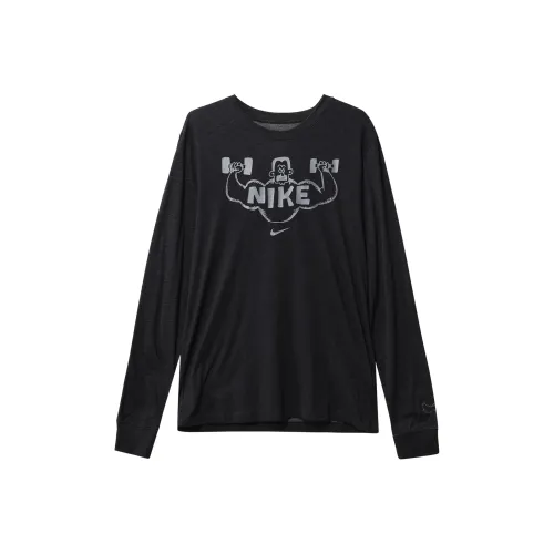 Nike Мужские черные футболки