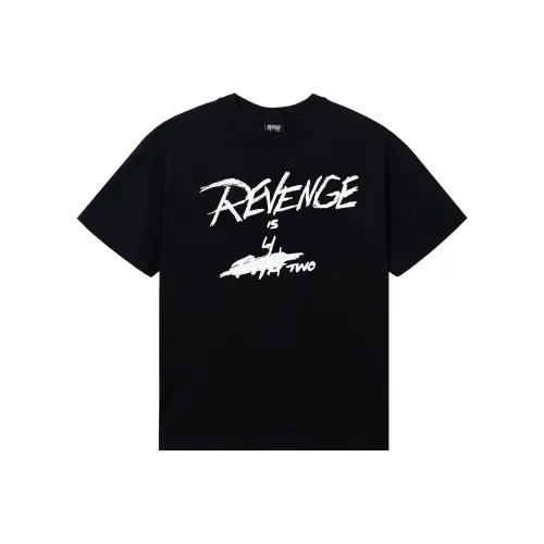 Revenge Черная Унисекс Футболка