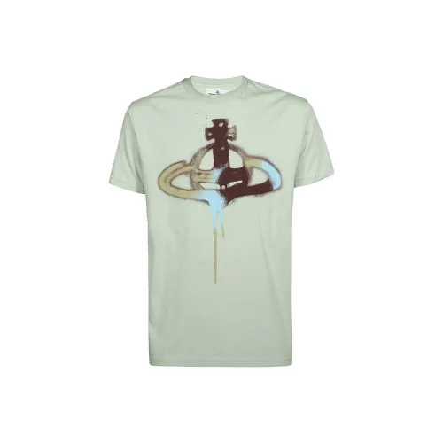 Vivienne Westwood Зеленые Мужские T-рубашки