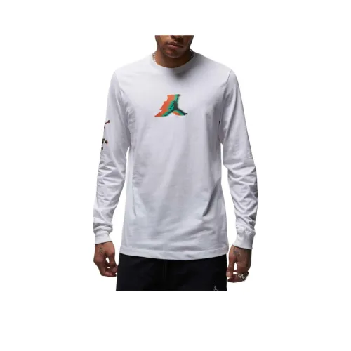 Джордан Белый Мужская Футболка