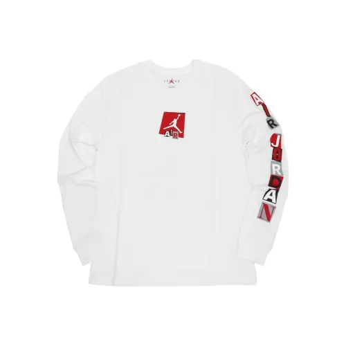 Джордан Белый Мужская Футболка