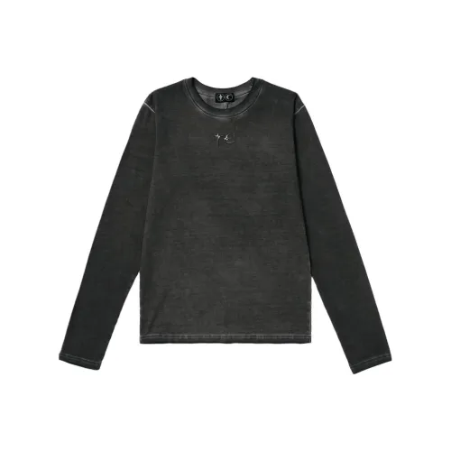 Thug Club SS24 T Рубашка Унисекс Уголь