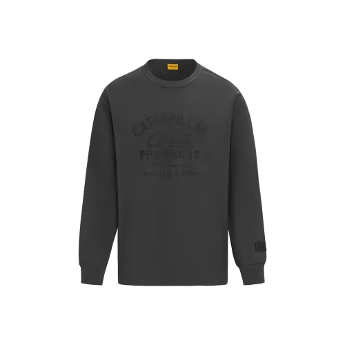 CAT Черная мужская футболка