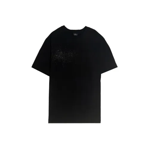 TCH Черный с Черным логотипом Унисекс T Рубашки