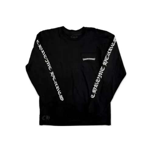 Chrome Hearts Мужские черные футболки