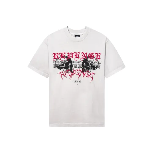 Revenge Белая Унисекс Футболка