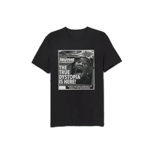 Travis Scott Мужские Черные T-Рубашки