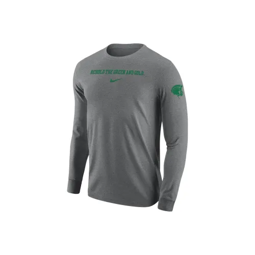 Nike Темно-серый Мужской T-рубашки