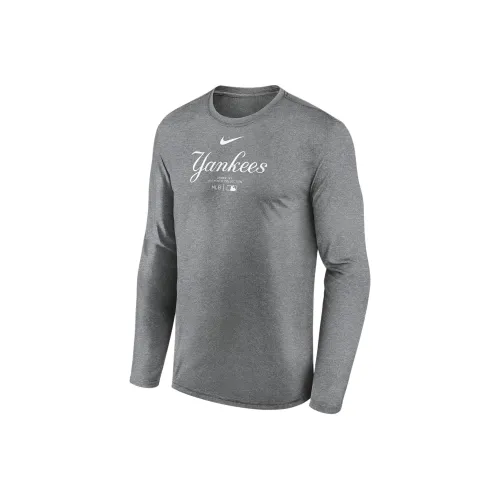 nike New York Yankees Authentic Collection Practice T-Shirt Мужская Темно-Серый
