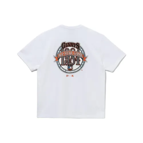 New Era x MLB Base Logo SS24 San Francisco Giants T-Shirt Унисекс Белый