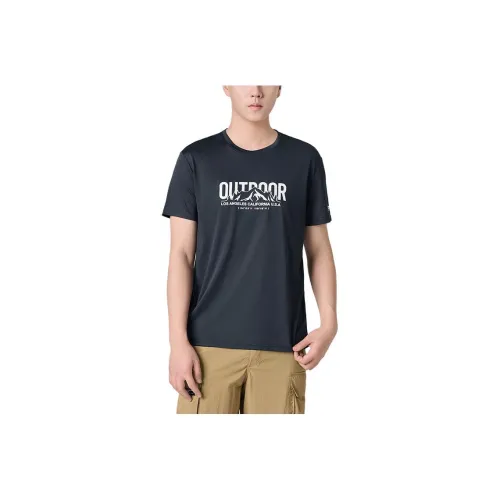 OUTDOOR PRODUCTS Мужские черные футболки