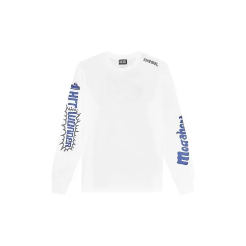 DIESEL Белая Мужская T-Рубашка