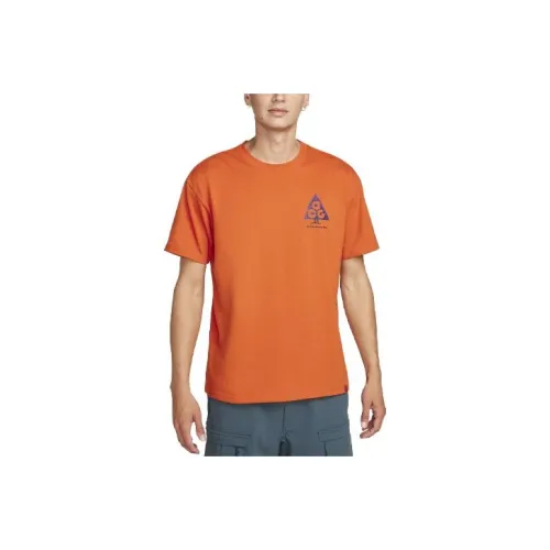 Nike Orange Мужская T-рубашка