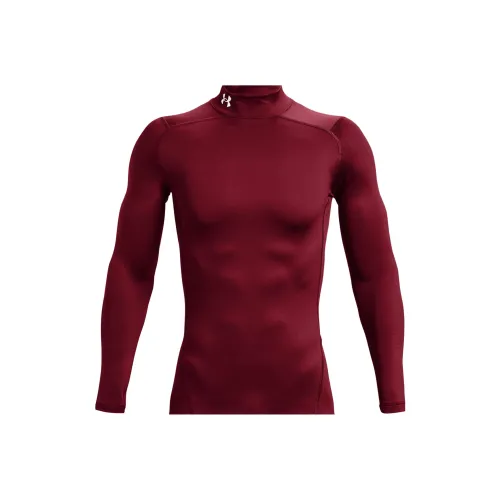 Under Armour ColdGear Красный Мужской T-Shirt