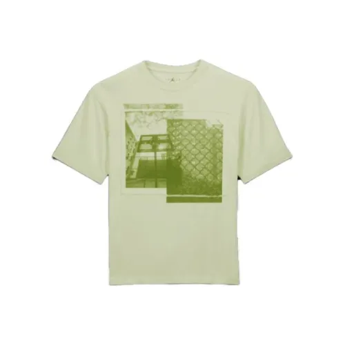 Джордан T Рубашка Версия для США Мужская Зеленая