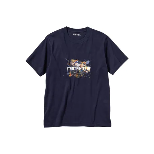 UNIQLO T-Shirt Унисекс Темно-синий