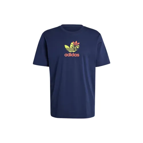 Adidas Originals T-Shirt Мужской Темно-синий