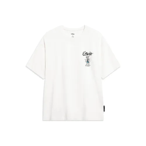 LiNing x Disney T-Shirt Унисекс Айвори