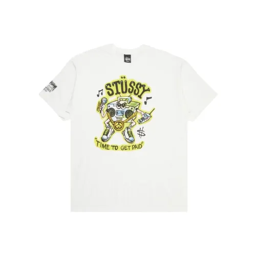 Stussy Белая Унисекс Футболка
