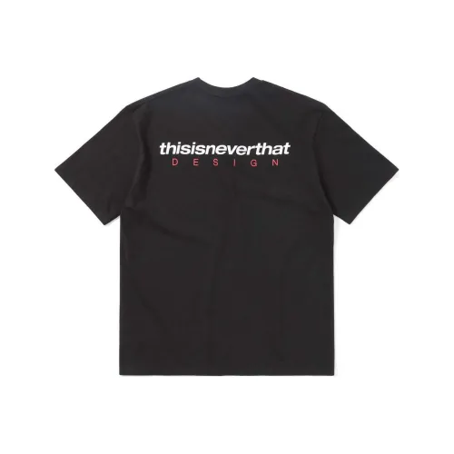 Thisisneverthat SS24 DSN Логотип Tee T Рубашка Унисекс Черный
