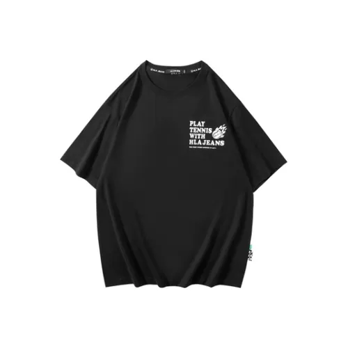 HLA JEANS T-Shirt Мужской Черный 91