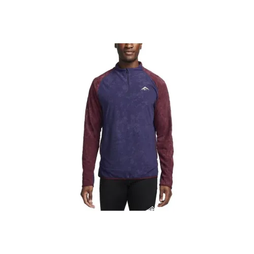 Nike Evening Каштановый Мужской T-Рубашки