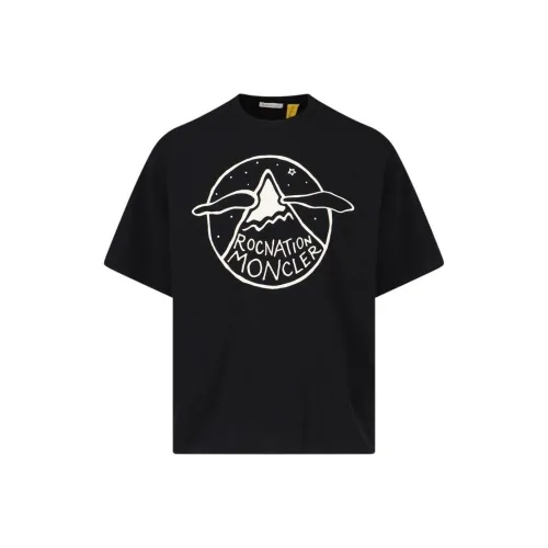 MONCLER GENIUS Мужская черная рубашка T