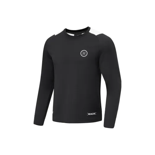 LINING T Рубашка Мужская Черная с Меланжевым Серым Каменно-Серым