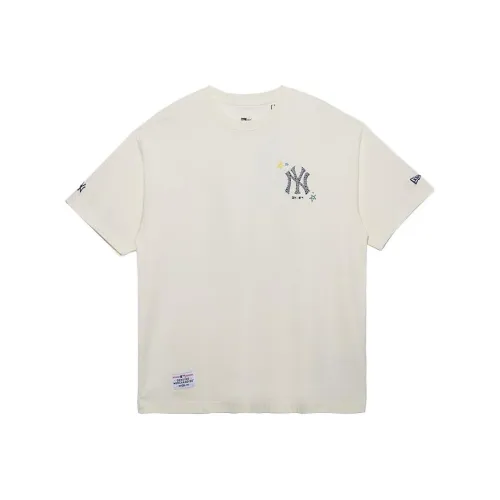 New Era T-Shirt Унисекс Айвори Белый