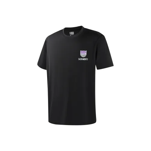 NBA Sacramento Kings Черная Унисекс Футболка