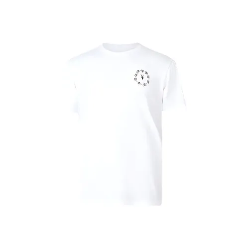 ALLSAINTS Оптический Белый Мужская T-Рубашка