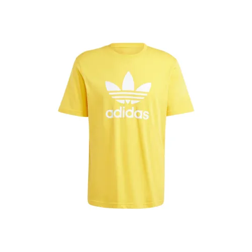 Adidas Originals Adicolor T Shirt Мужской Желтый