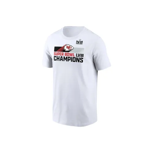 nike KANSAS CITY Chiefs Супер Боул LVIII Champions Roster T-Shirt KANSAS CITY Chiefs Мужской Белый