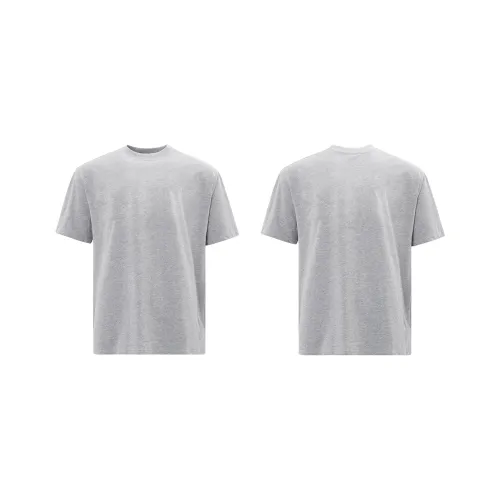 MT99 Короткий рукав футболка свободный крой минималистский стиль мужская премиум однотонная