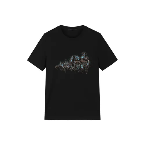 DAVID NAMAN Рубашка Мужская Черная