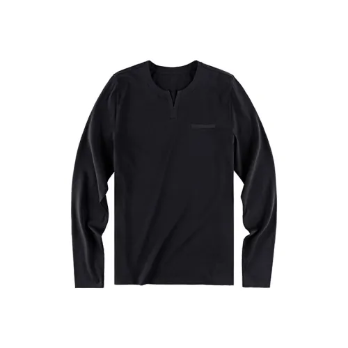 Mr.Bu Черные Мужские T-Рубашки