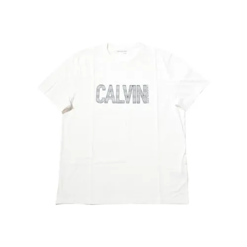 Calvin Klein Белые Мужские T-рубашки