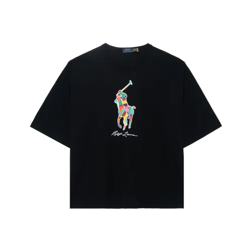 Polo Ralph Lauren Relaxed Fit Big Pony Jersey T-Shirt T-Shirt Men's Black