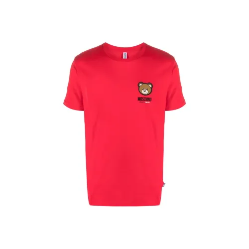 MOSCHINO Red Мужская T-рубашка