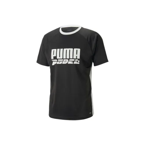 PUMA TeamLIGA Padel Мужская Черная Футболка