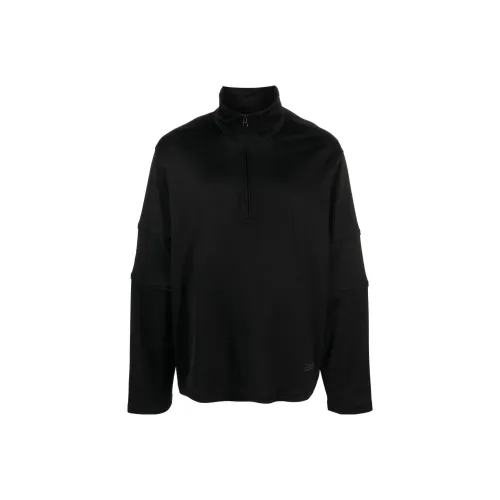 MM6 Maison Margiela совместная черная мужская рубашка T