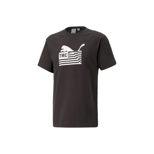 PUMA Мужская черная футболка