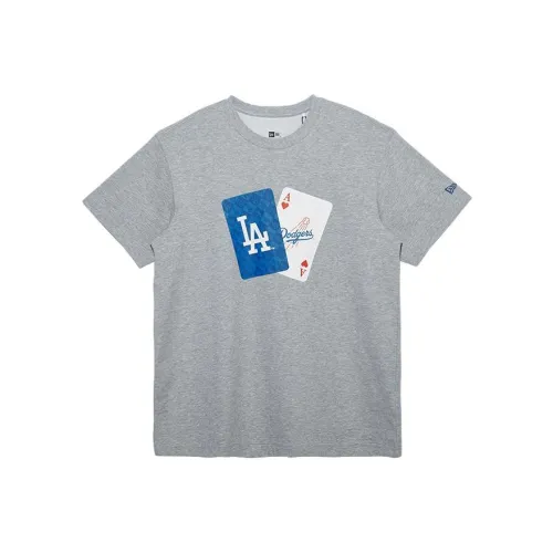 New Era Серый Унисекс Футболка