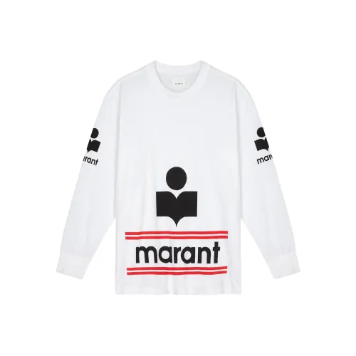 ISABEL MARANT Белая Мужская T-рубашка