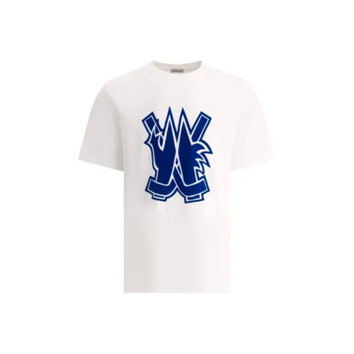 MONCLER Белая Мужская T-рубашка