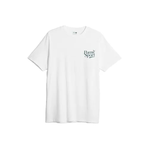 PUMA Комплект с короткими рукавами футболка мужская белого цвета