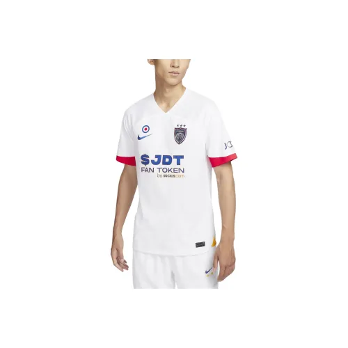 nike Johor Darul TA'zim F.C. 2022 23 Stadium Away T-Shirt Men's White nike Johor Darul TA'zim F.C. 2022 23 Stadium Гостевая футболка мужская белая