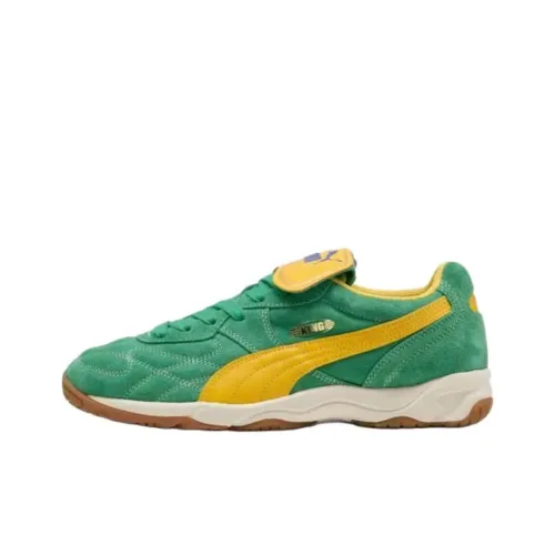 PUMA King Indoor Casual Low Top Зеленый Мужской